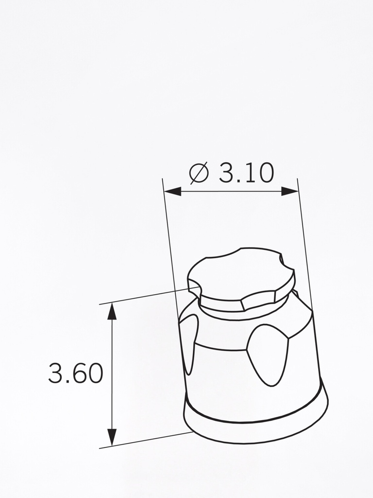 Mini-Gerber PLUS Femmina T completa