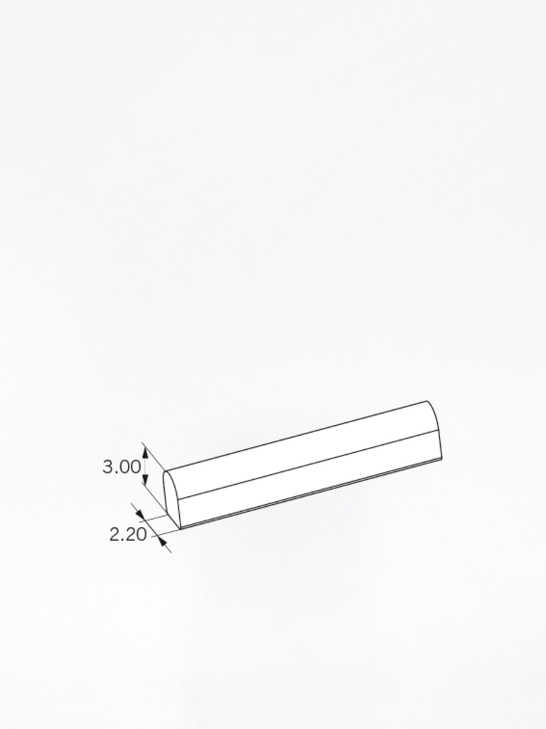 Dolder® System Maschio E L25 (macro, rigida) Misure